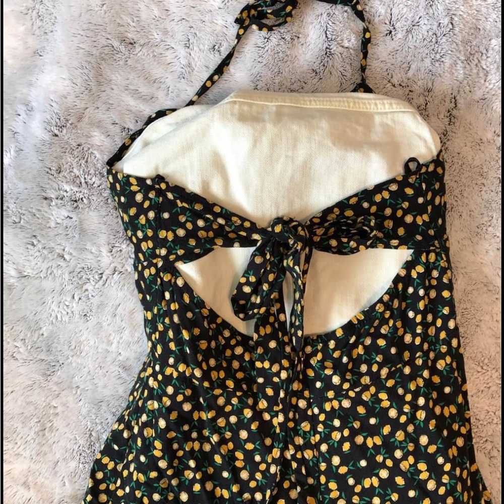 lemon summer dress